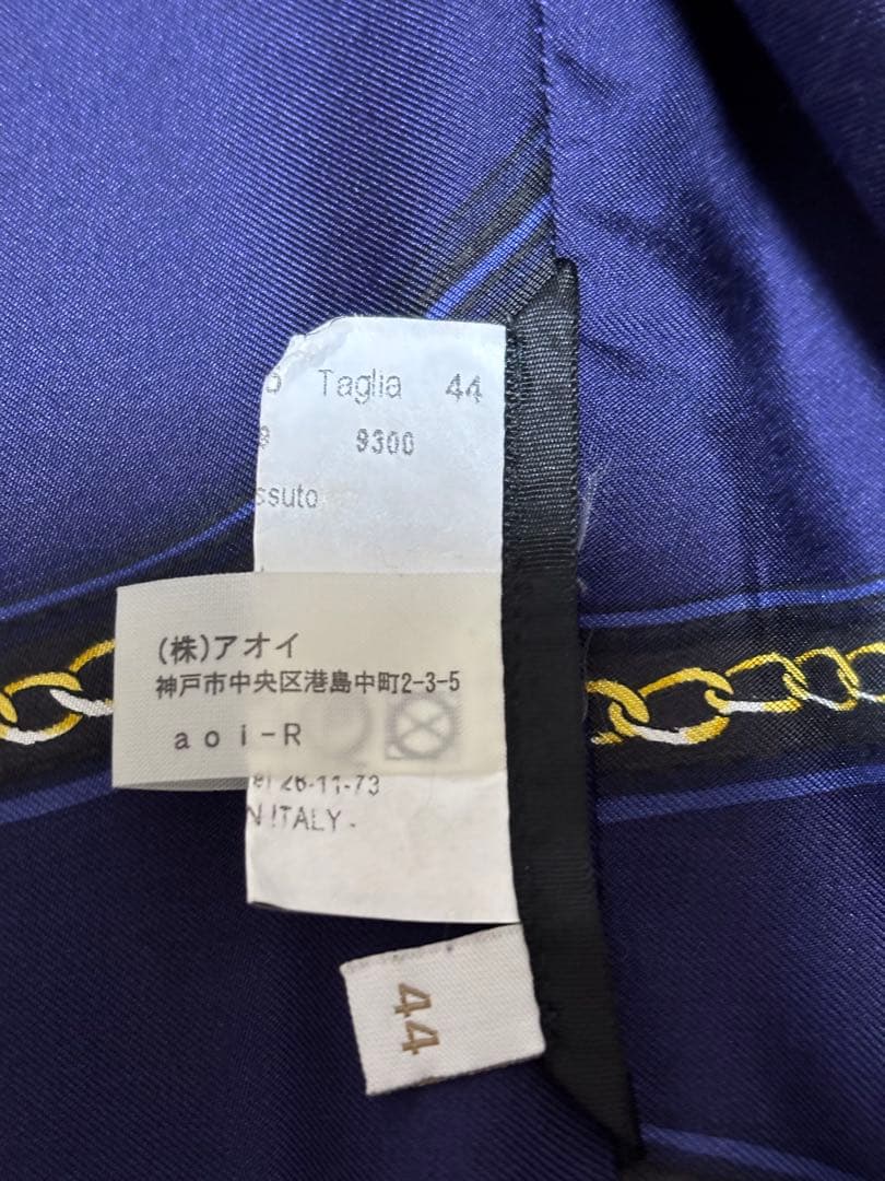 HERNO 最高級カシミヤ100% 裏地総柄　チェスターコート　黒