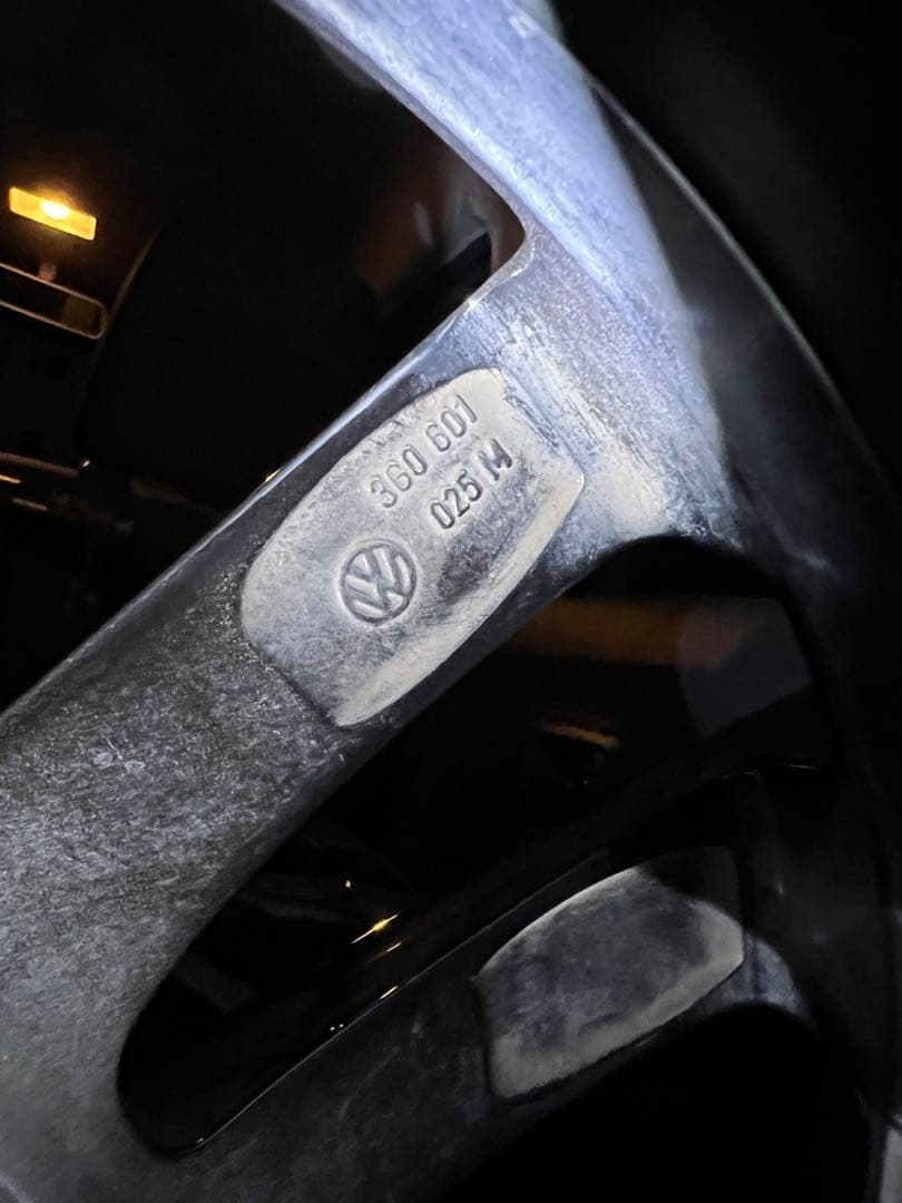 VW純正 17インチ 4本セット 7J +40 PCD112 フォルクスワーゲン