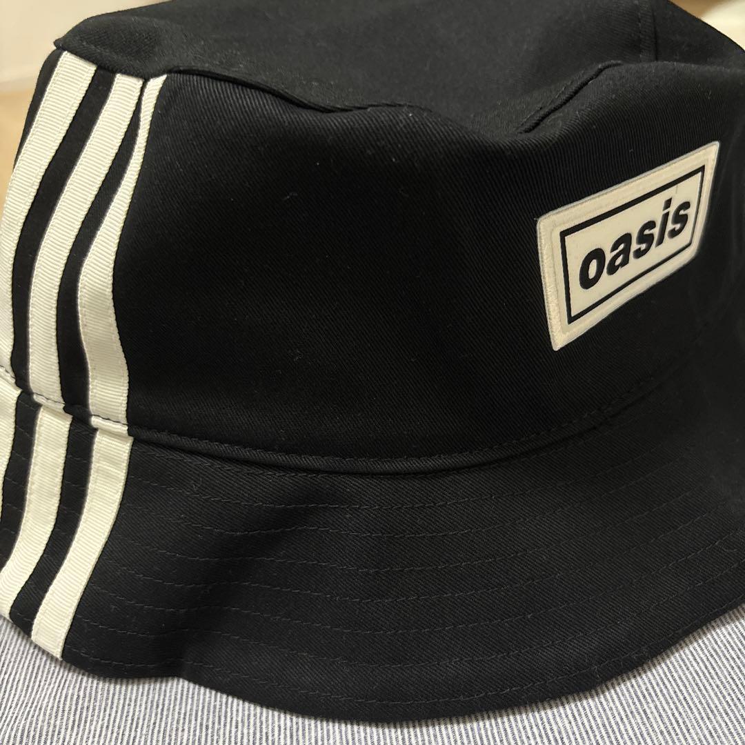 <日本未発売>oasis アディダス バケハブラック2025限定モデル
