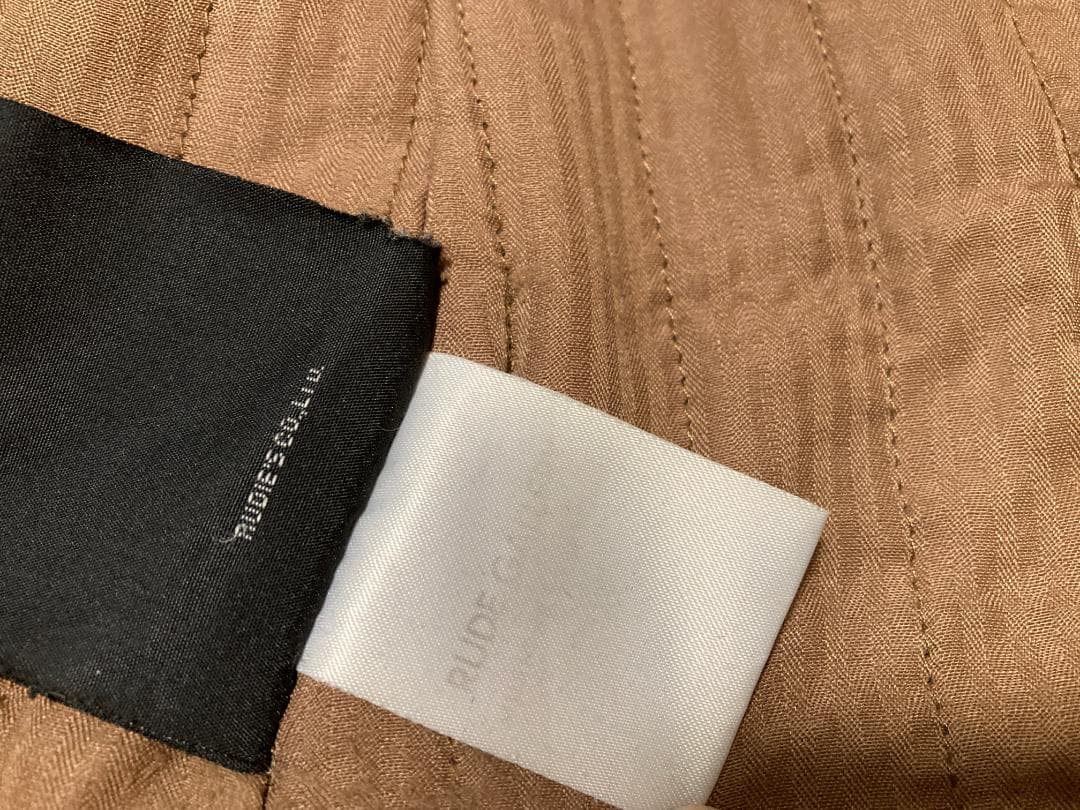 RUDE GALLERY テッズコート 黒 2 ウール ロング チバウウスケ