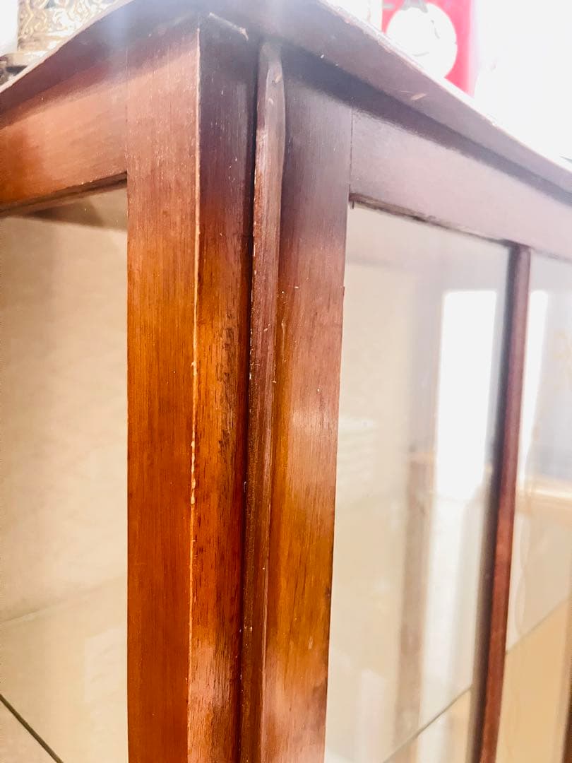 シ*コ様 アンティークキャビネット【猫脚】【13日まで】