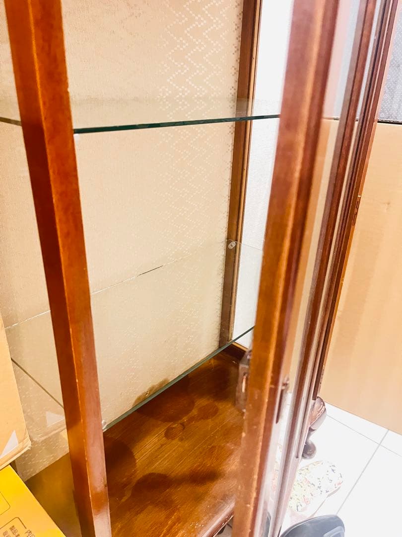 シ*コ様 アンティークキャビネット【猫脚】【13日まで】