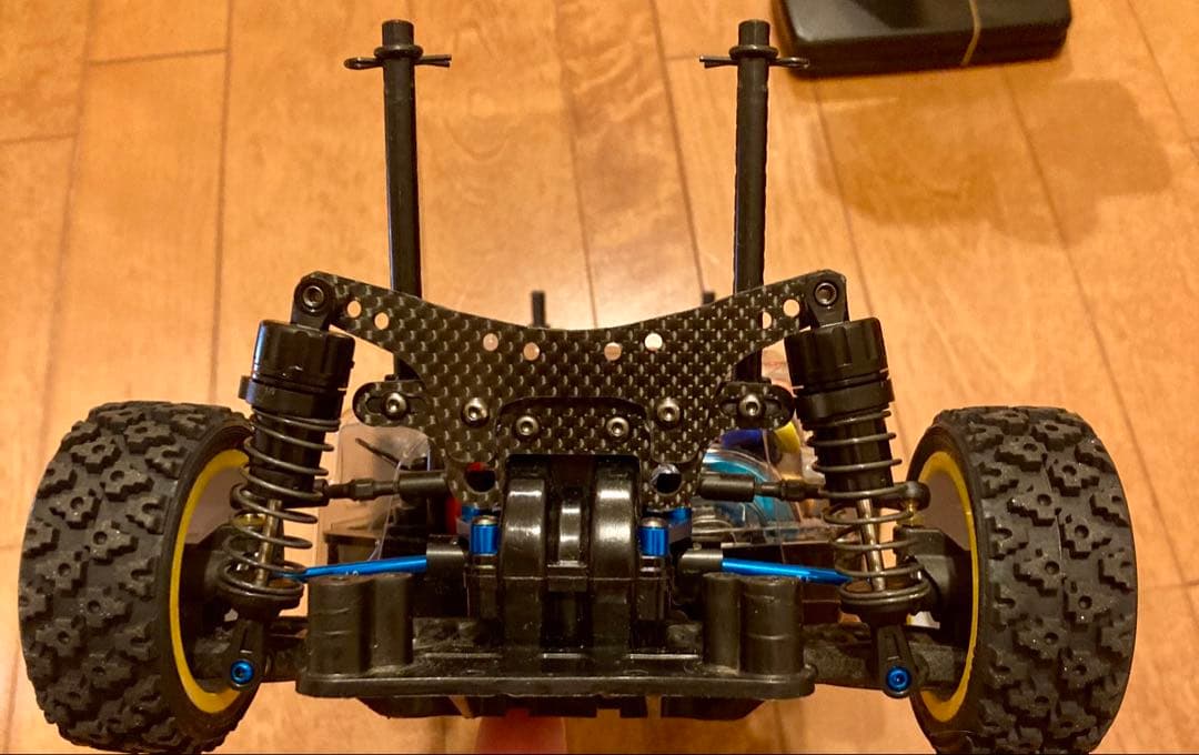 TT02 type-S足/未舗装OK高ストローク仕様 スリッパー装備インプレッサ