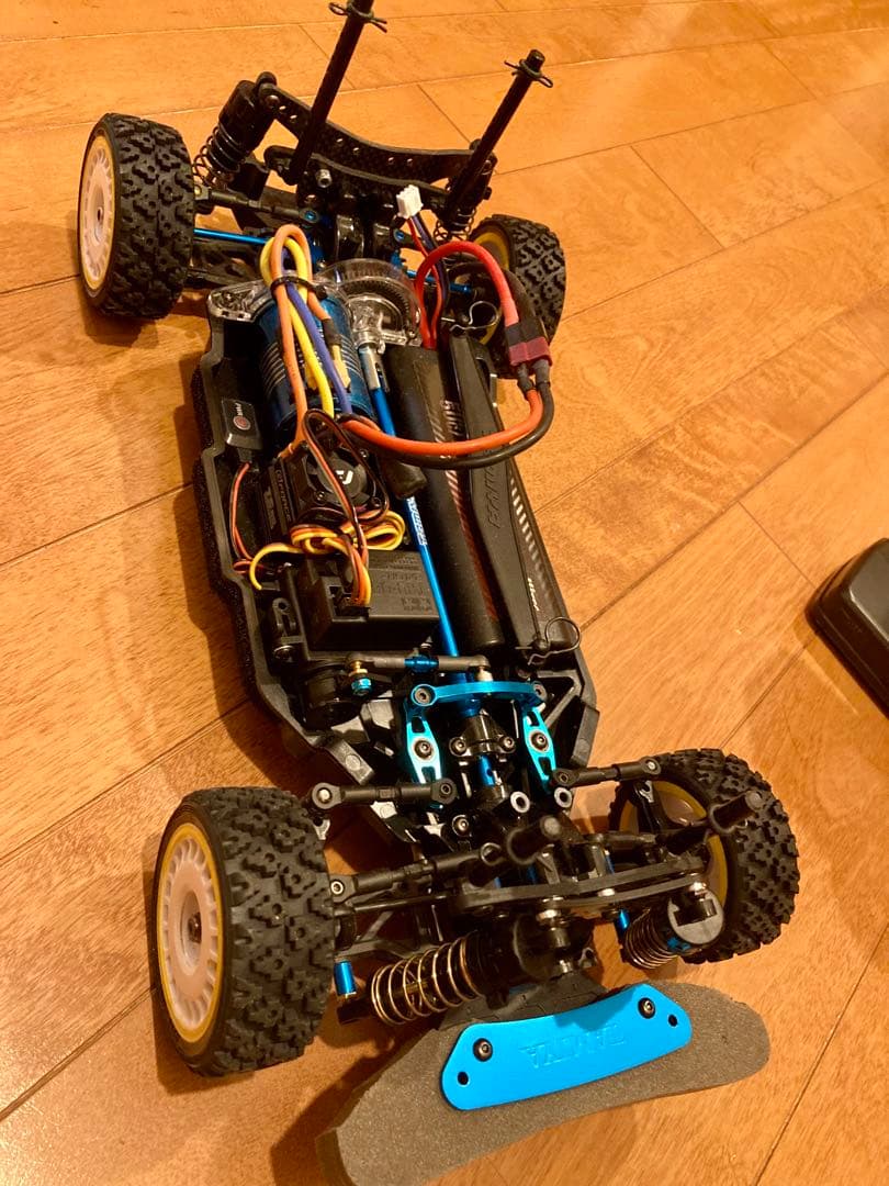 TT02 type-S足/未舗装OK高ストローク仕様 スリッパー装備インプレッサ