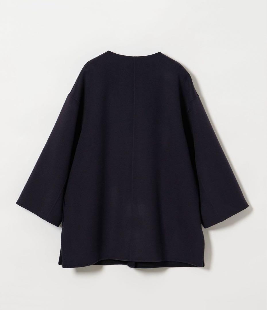 完売！今季UNITED ARROWS バイカラー リバー ミドルコート36