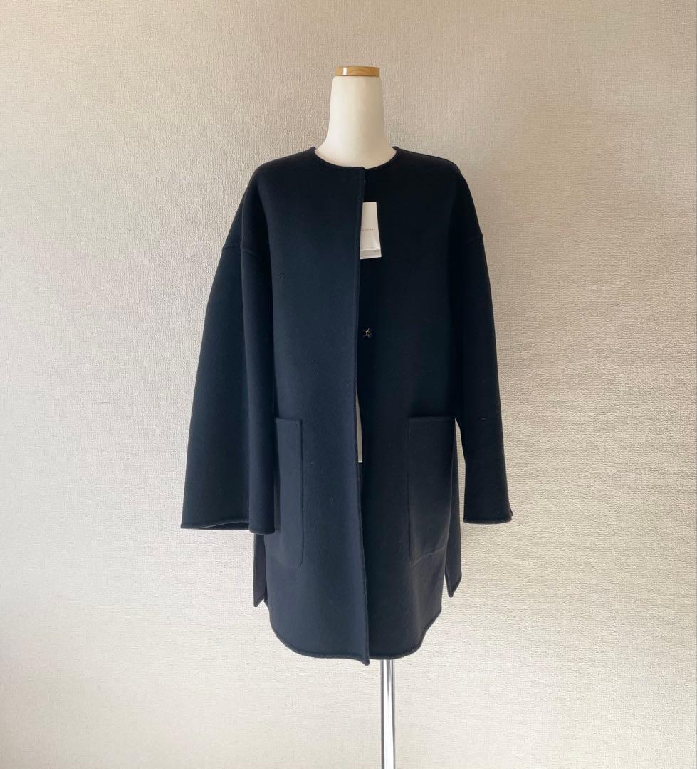 完売！今季UNITED ARROWS バイカラー リバー ミドルコート36