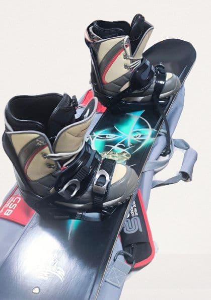スノーボードフルセット 155cm ブーツ27.5cm ケース付き 即使用可能