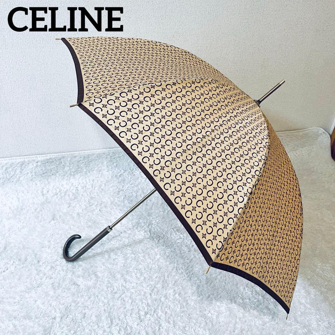 ✨超激レア✨セリーヌ CELINE 傘 総柄 トリオンフ マカダム
