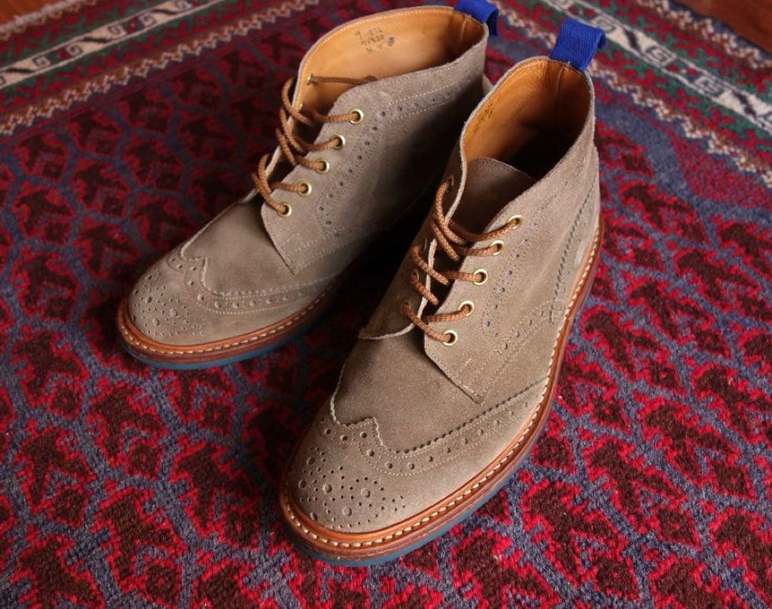 tricker's カントリーブーツ uk 8 1/2 トリッカーズ 27cm