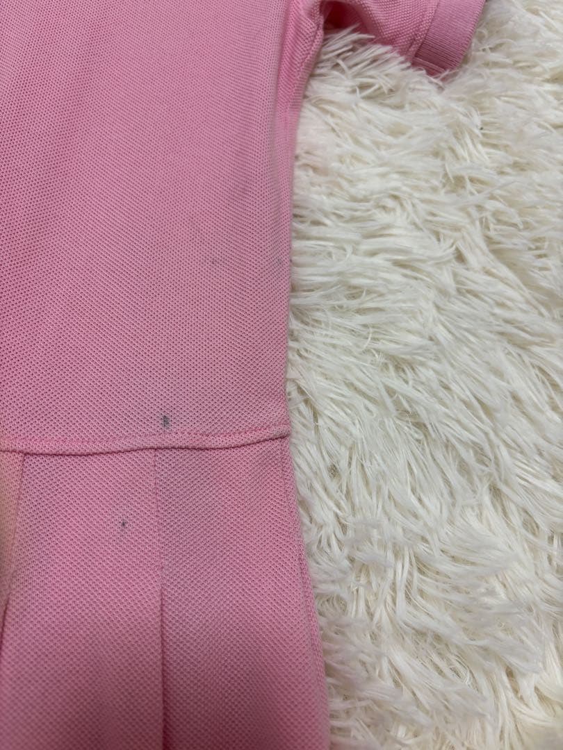 BURBERRY ポロワンピース 半袖 ピンク　10y140cm