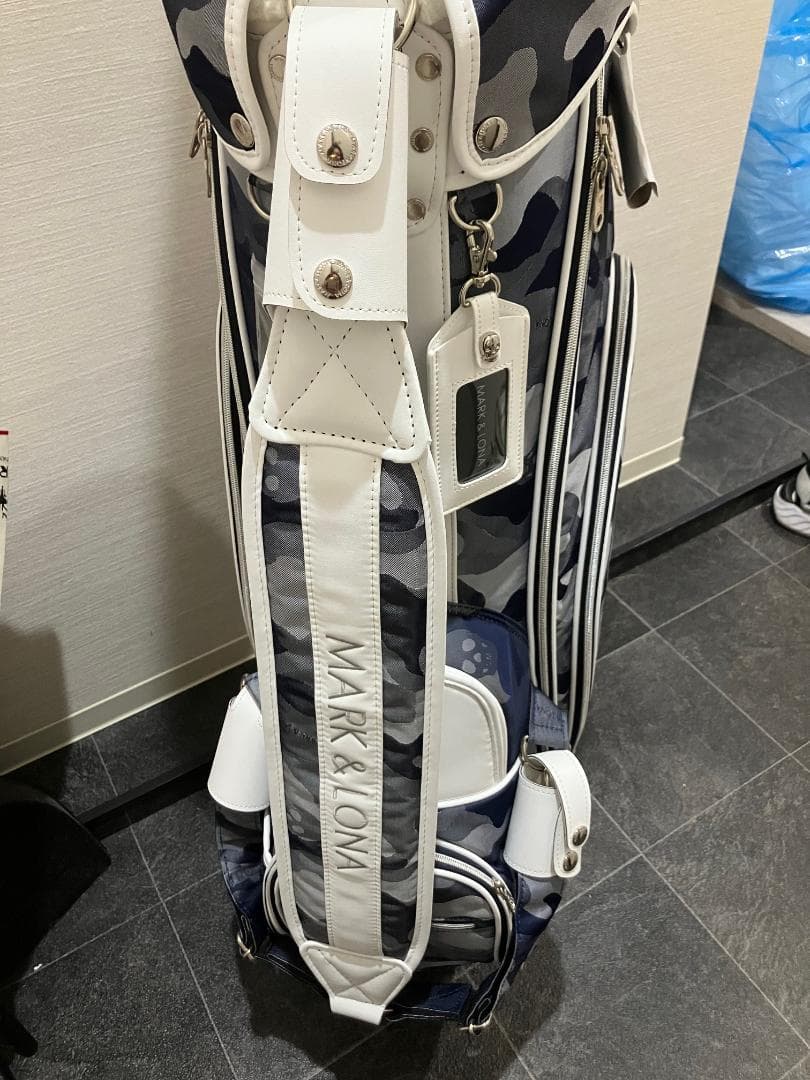 MARK&LONA MLS-1C-SC02 ネイビー キャディーバック