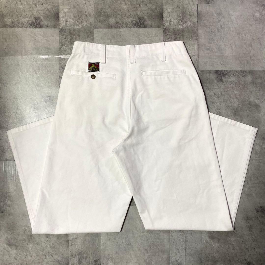 00s〜 BEN DAVIS ベンデイビス フリスコパンツ ホワイト 雰囲気抜群