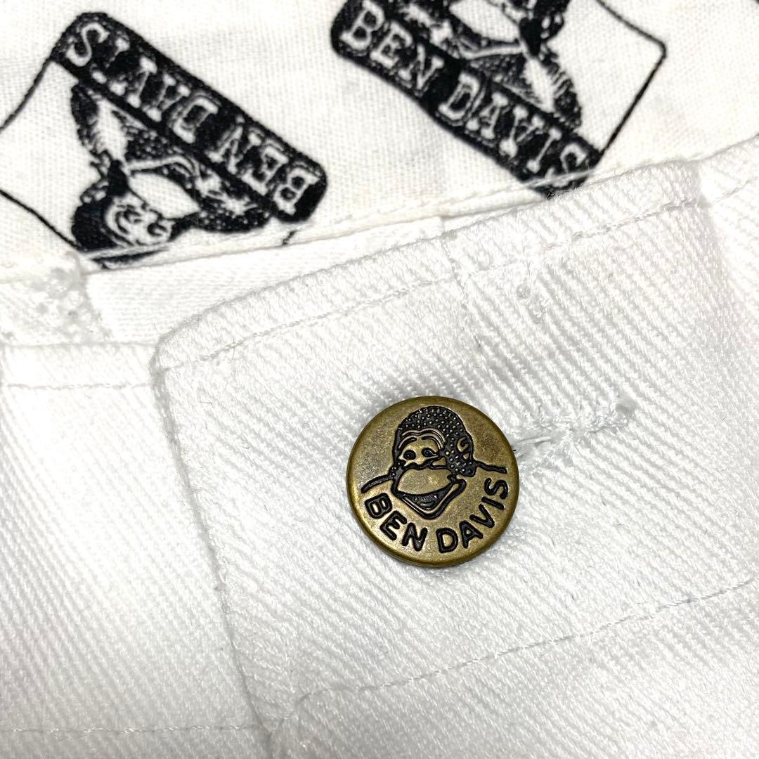 00s〜 BEN DAVIS ベンデイビス フリスコパンツ ホワイト 雰囲気抜群