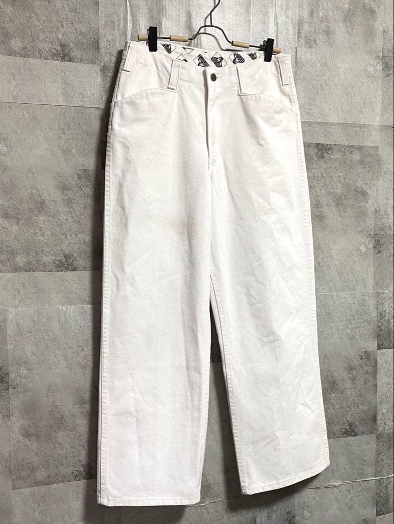 00s〜 BEN DAVIS ベンデイビス フリスコパンツ ホワイト 雰囲気抜群