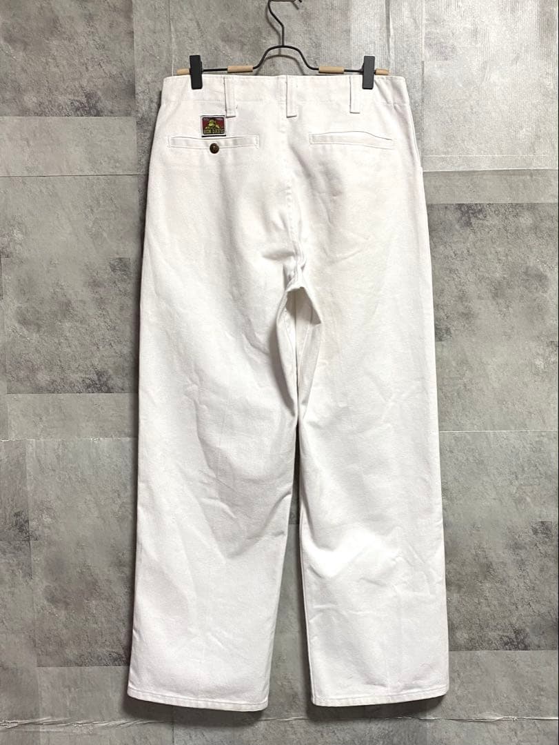 00s〜 BEN DAVIS ベンデイビス フリスコパンツ ホワイト 雰囲気抜群