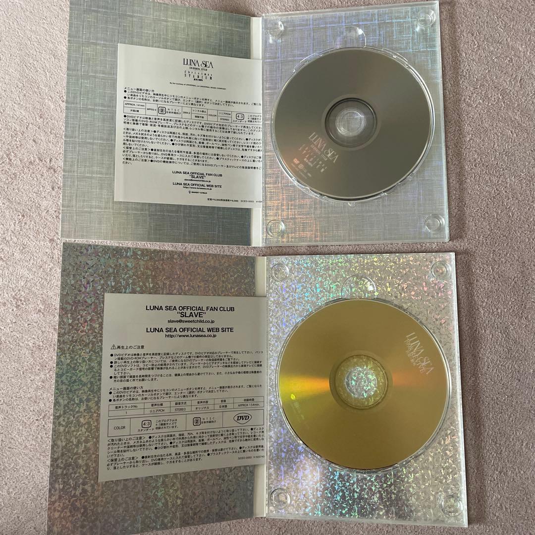 DVD真冬の野外FC限定　REVIVE真夏の野外 LUNA SEA横浜スタジアム