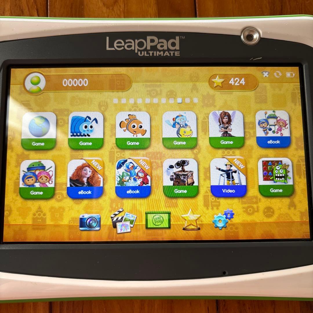 【アプリ120種・8万円分以上】LeapPad Ultimate 保護シート付