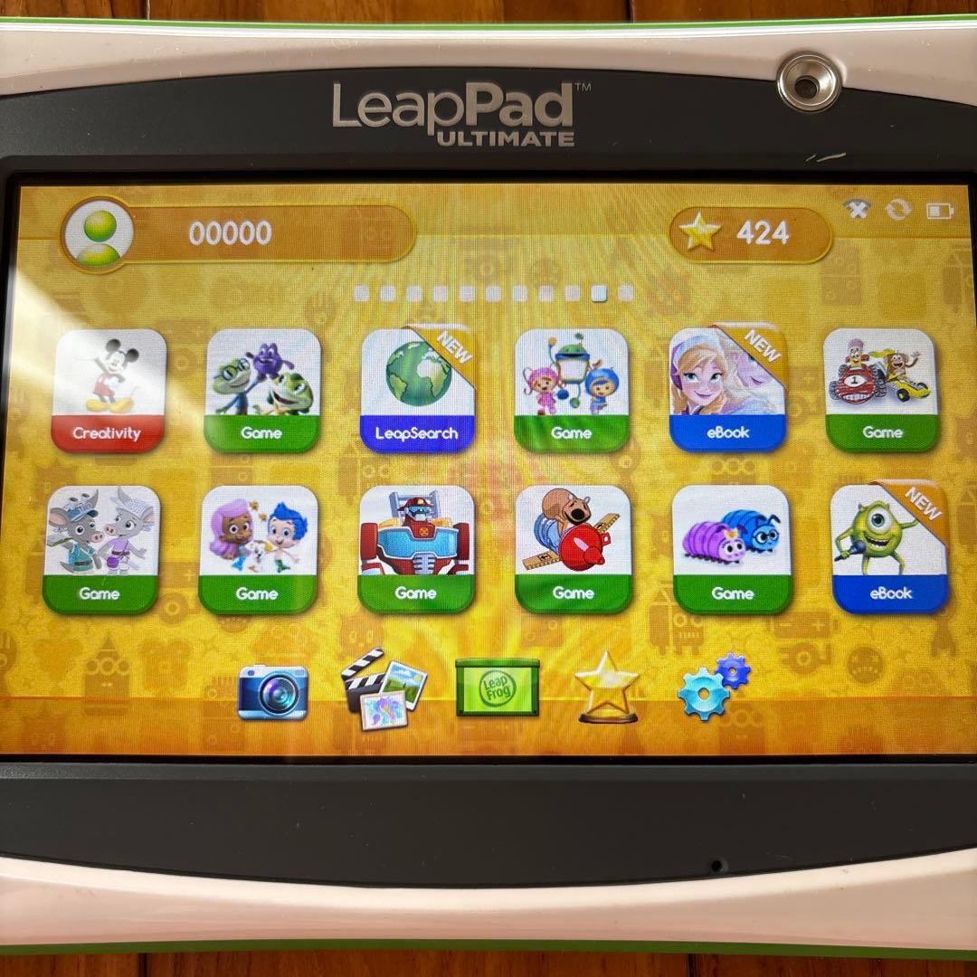【アプリ120種・8万円分以上】LeapPad Ultimate 保護シート付