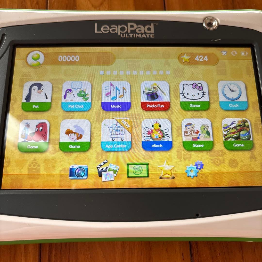 【アプリ120種・8万円分以上】LeapPad Ultimate 保護シート付