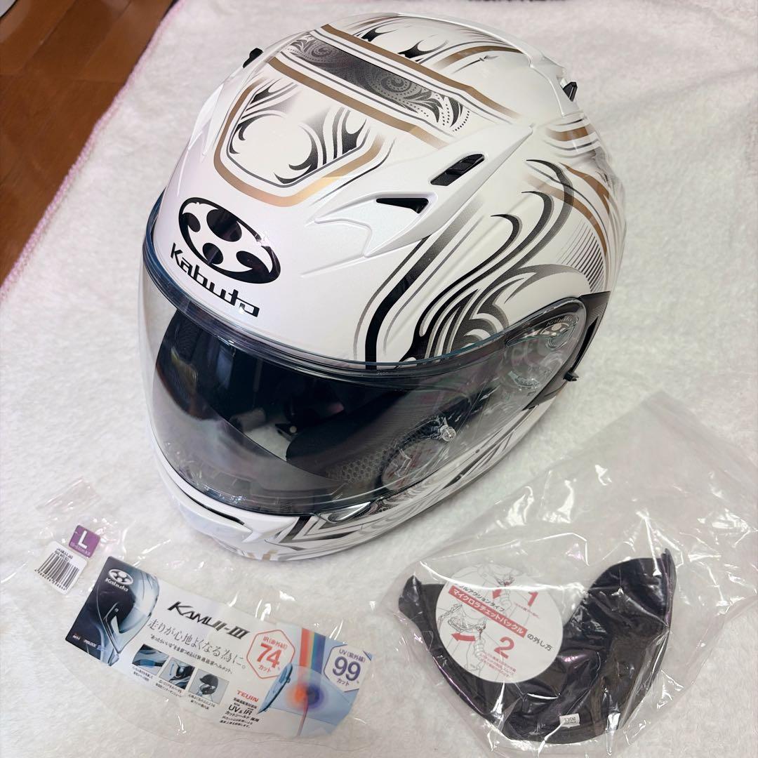 【ほぼ新品】OGK Kabuto / Kamui3 Lサイズ　カムイ3