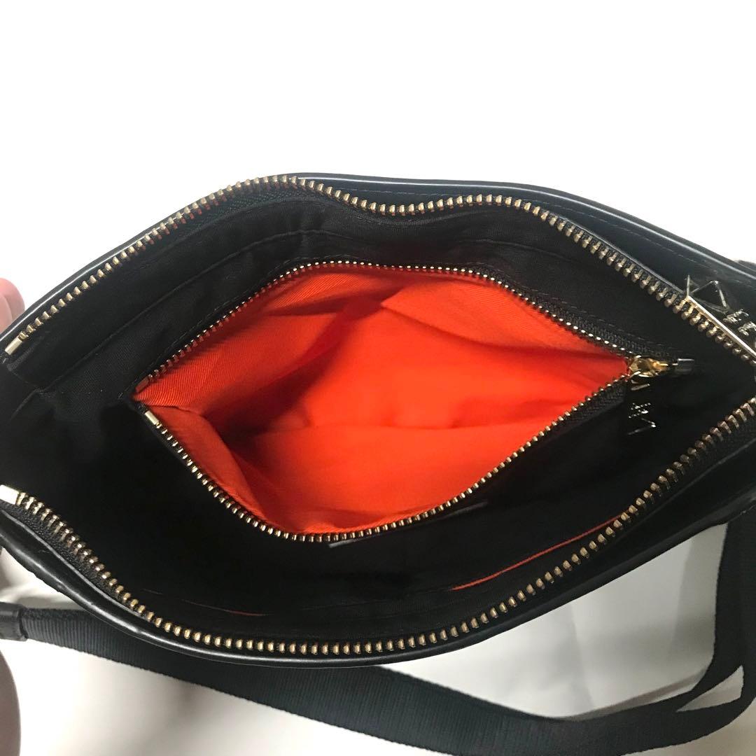 ✨極美品✨ポールスミス メンズショルダーバッグ ブラック マルチカラーストライプ