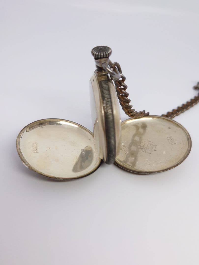 アンティーク 懐中時計 SEIKOSHA（セイコーシャ）銀製 0.900 手巻き