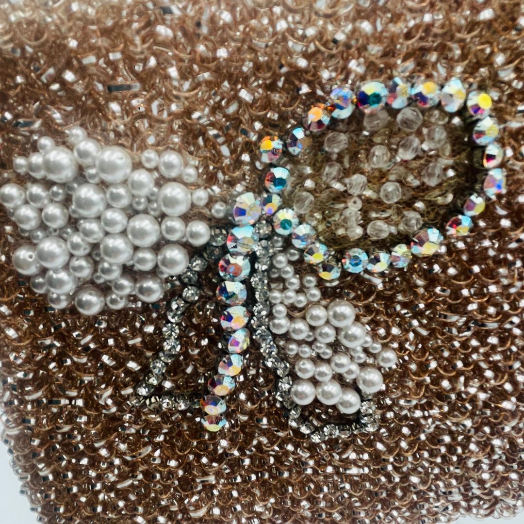 【美品】アンテプリマ ワイヤーバッグ ナストロ リボン 0113 K039