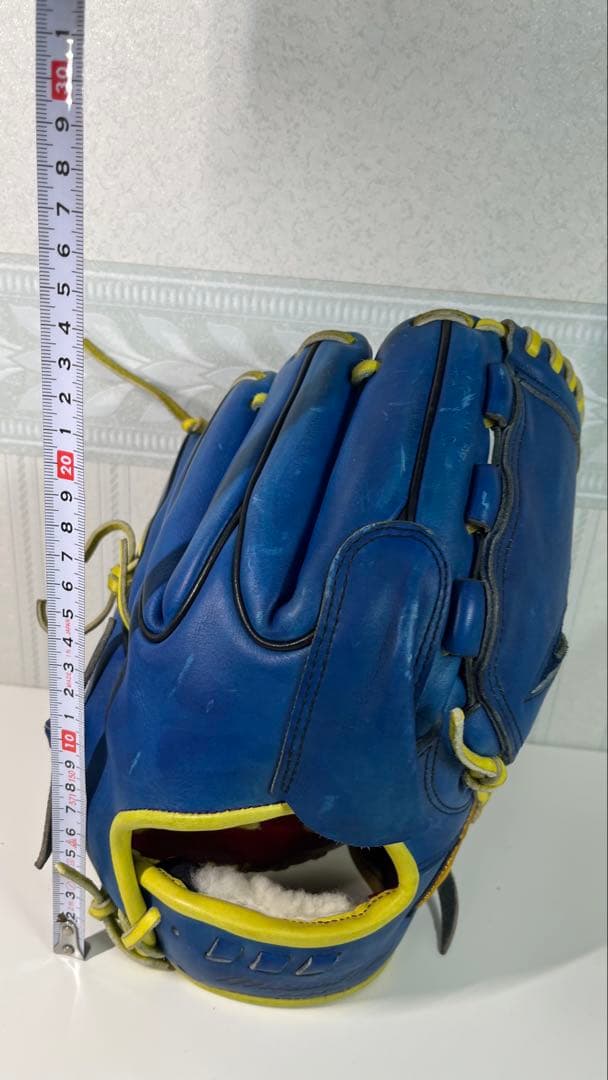 Mizuno ミズノ 投手用グローブ 軟式グローブ 青