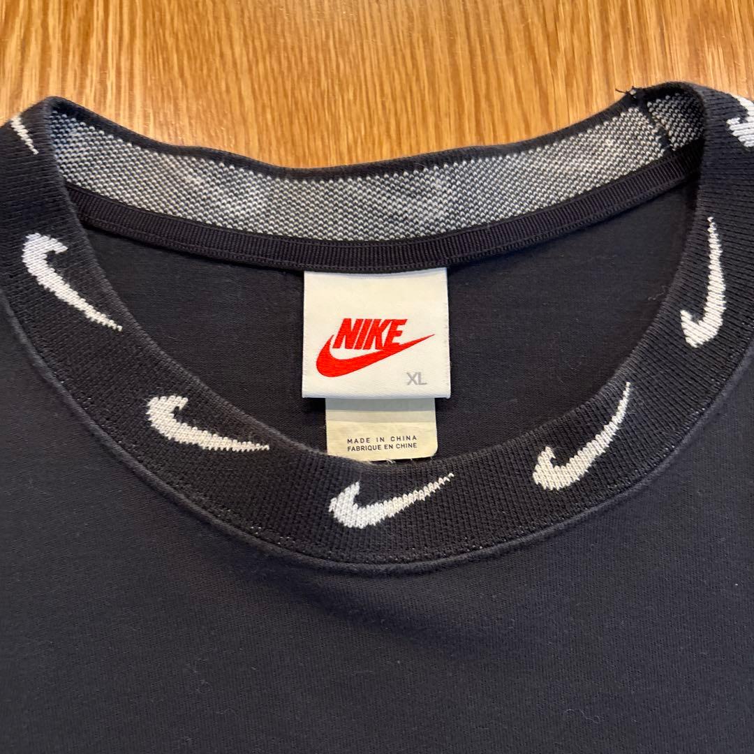 NIKE × STUSSY 長袖カットソー XL ブラック