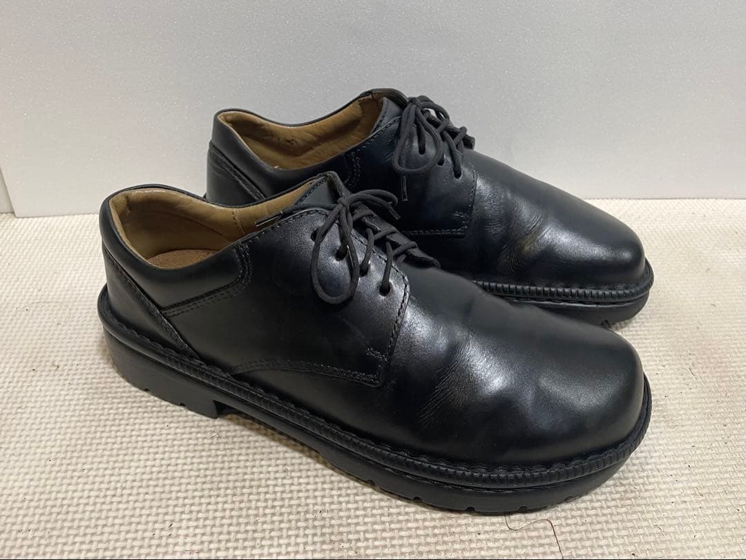 BIRKENSTOCK ビルケンシュトック レザー シューズ 革靴26.5cm黒