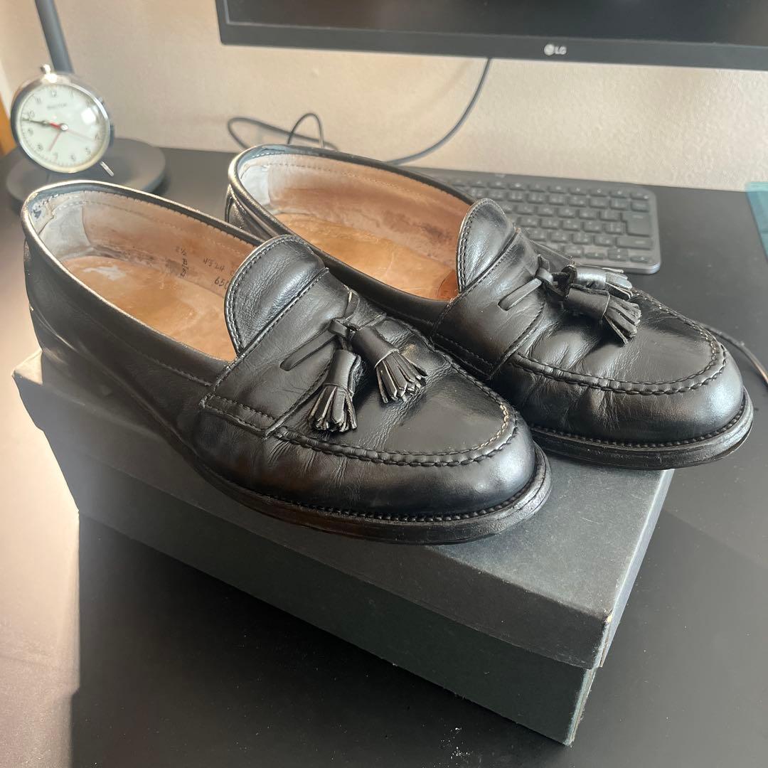 オールデン　タッセル黒　8.5D