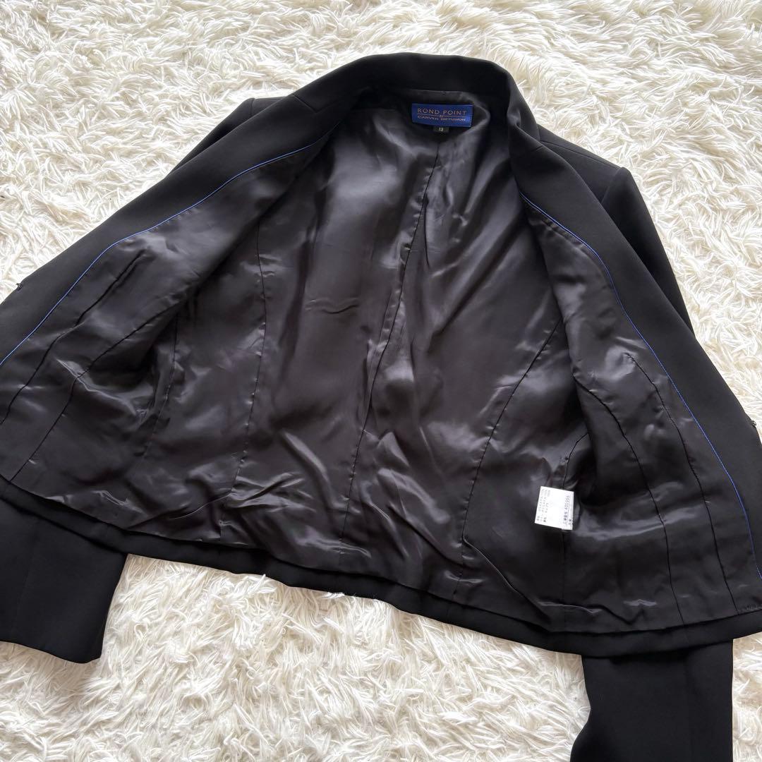 東京ソワール ワンピースセットアップ上下13礼服ブラックフォーマルスーツ 美品