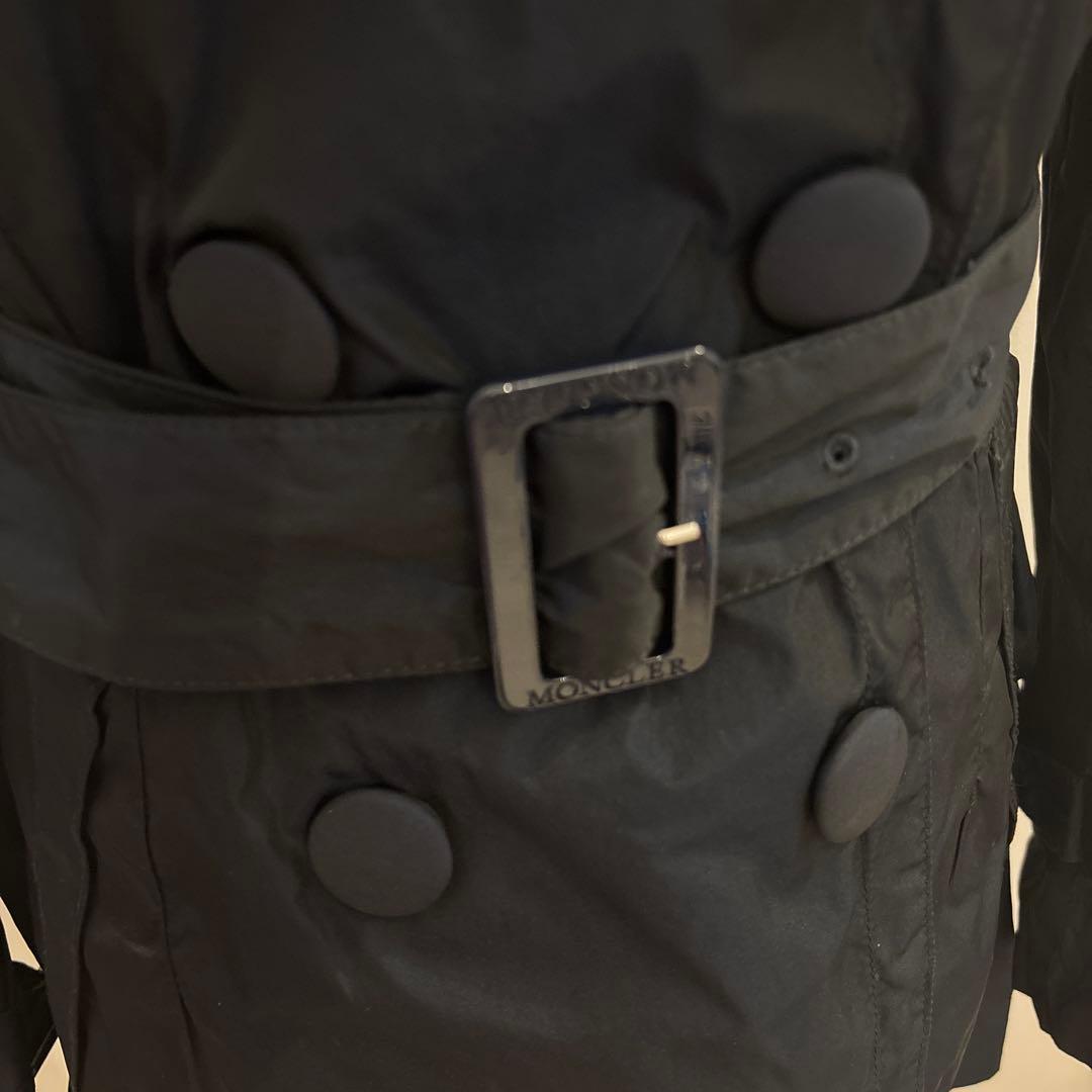 MONCLER ネイビースプリングコート size 0