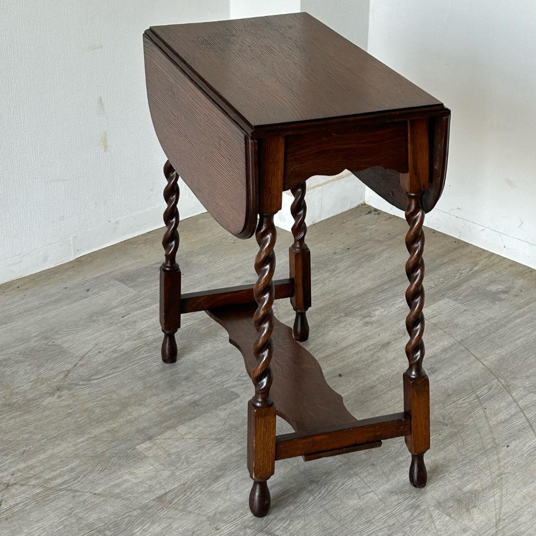 イギリス アンティーク 家具 フリップトップテーブル 1930年頃 599A