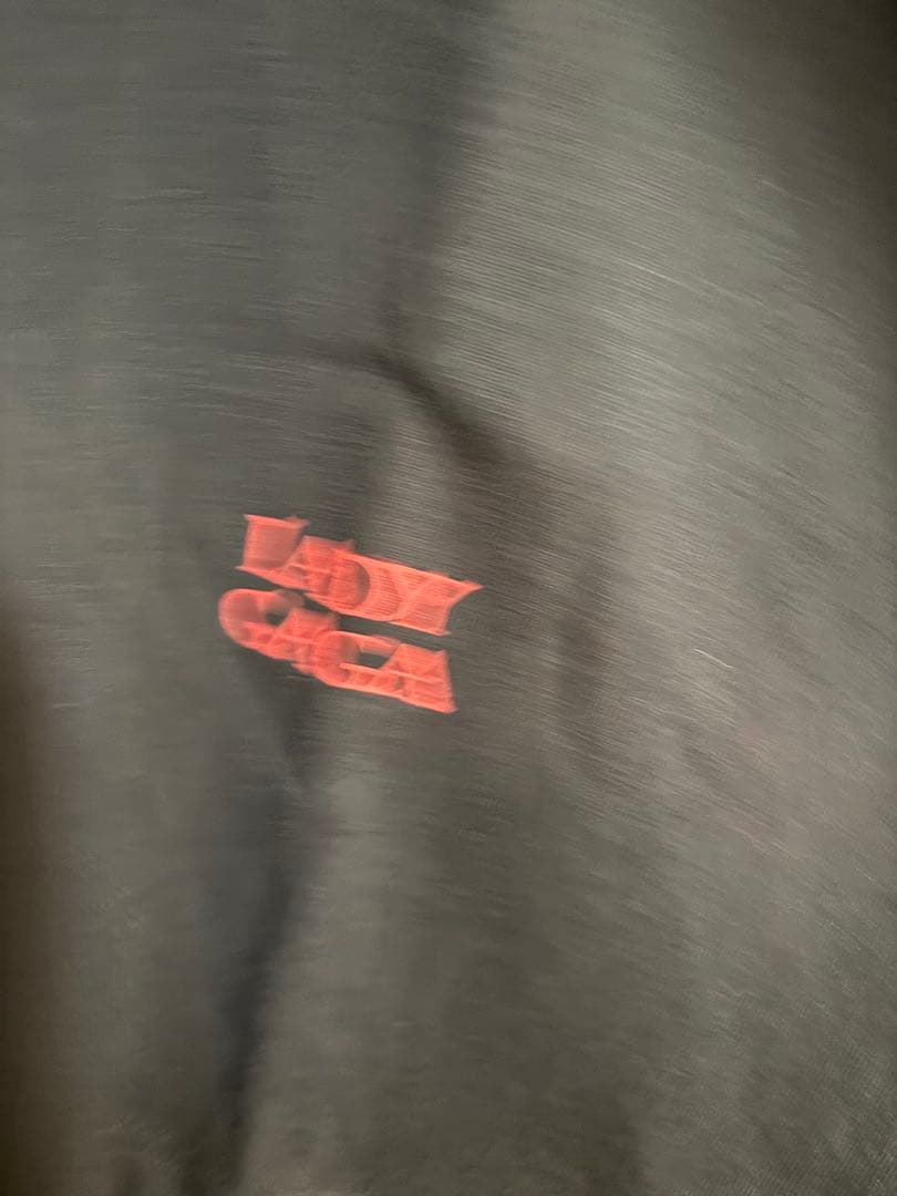 Lady Gaga 黒 2026ツアーTシャツ 日本限定デザイン/ブラック