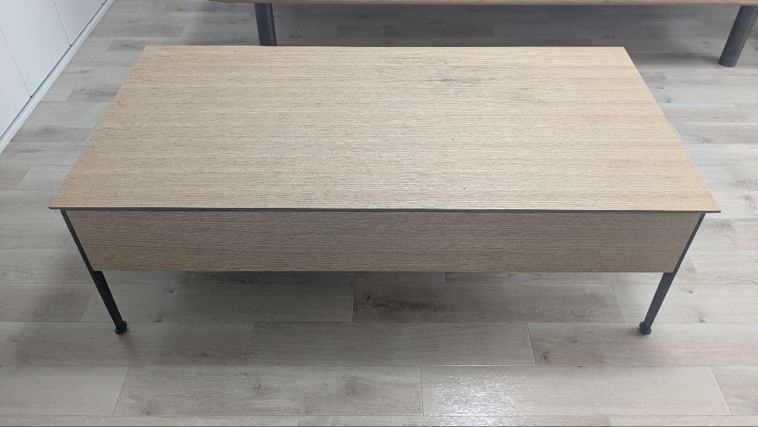 ニトリ 昇降センターテーブル ライトブラウン (TA01 LBR)