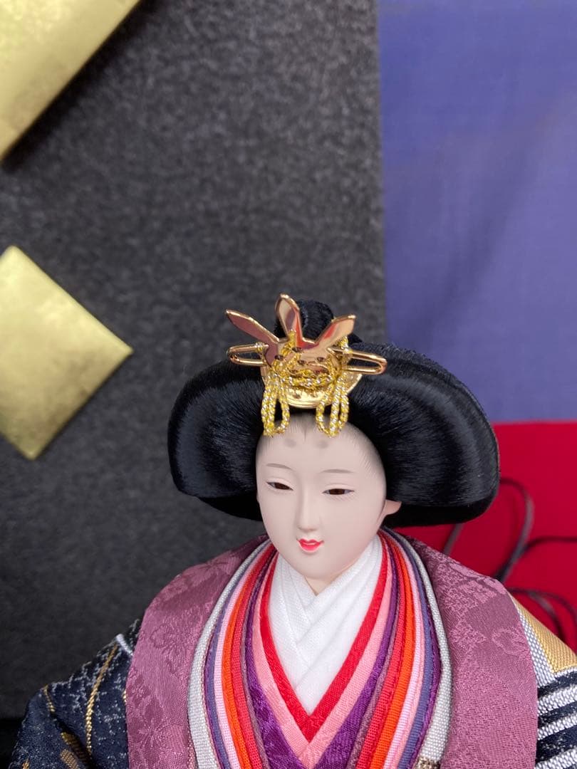 ひな人形立ち雛飾り