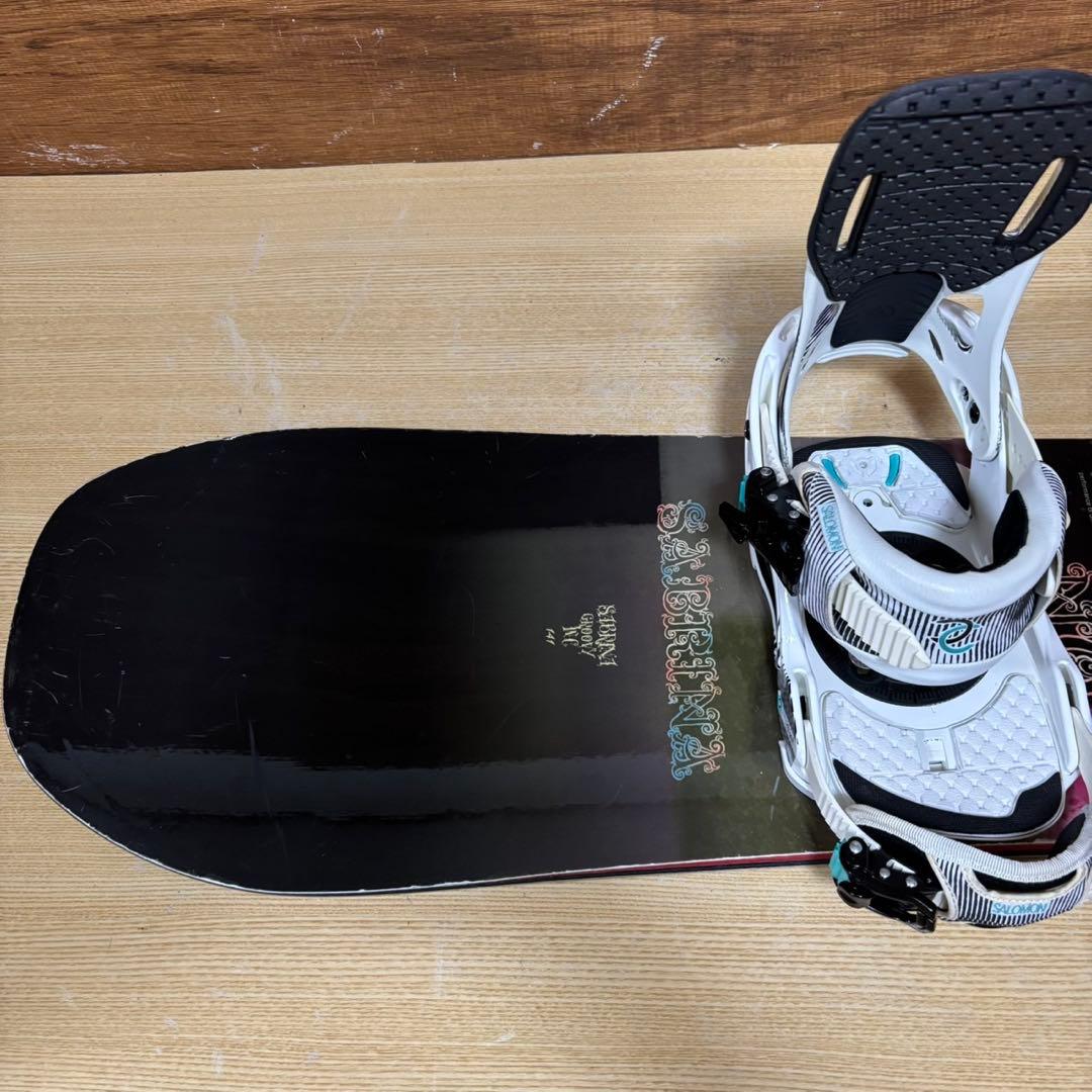 サブリナ　サロモン　レディース　スノーボード 2点セット 145cm かわいい