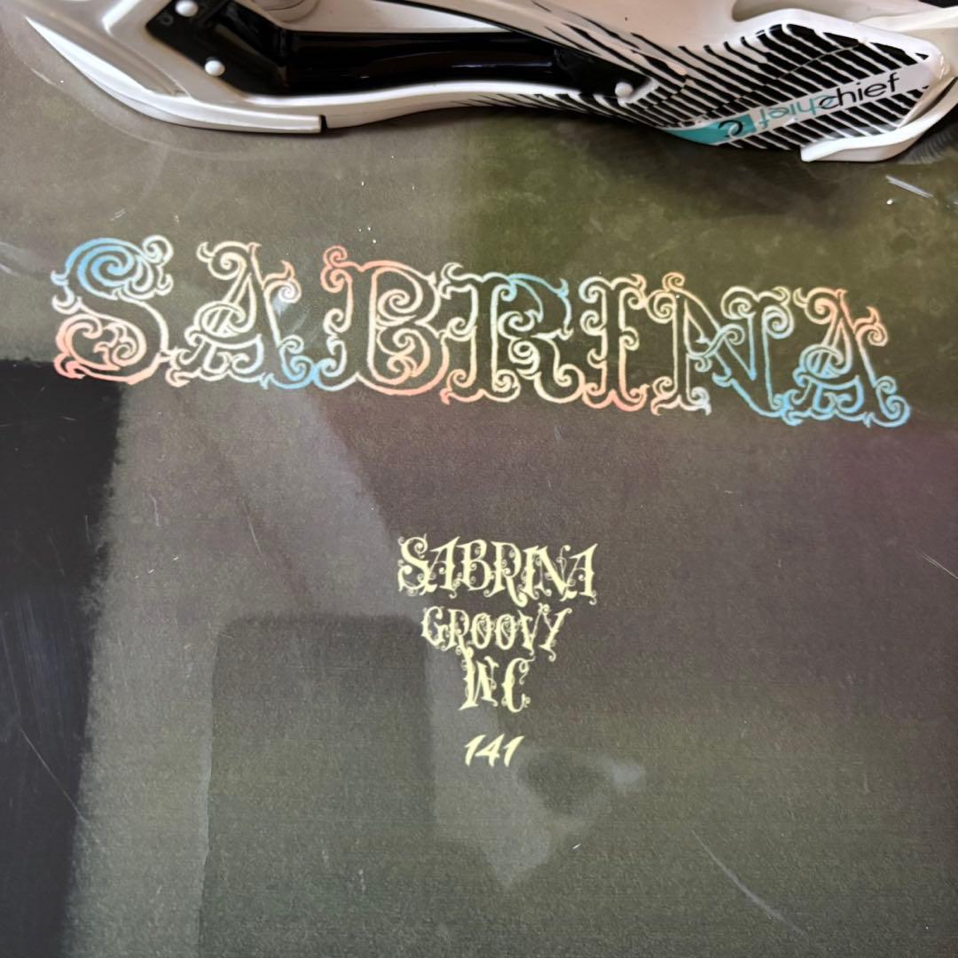 サブリナ　サロモン　レディース　スノーボード 2点セット 145cm かわいい