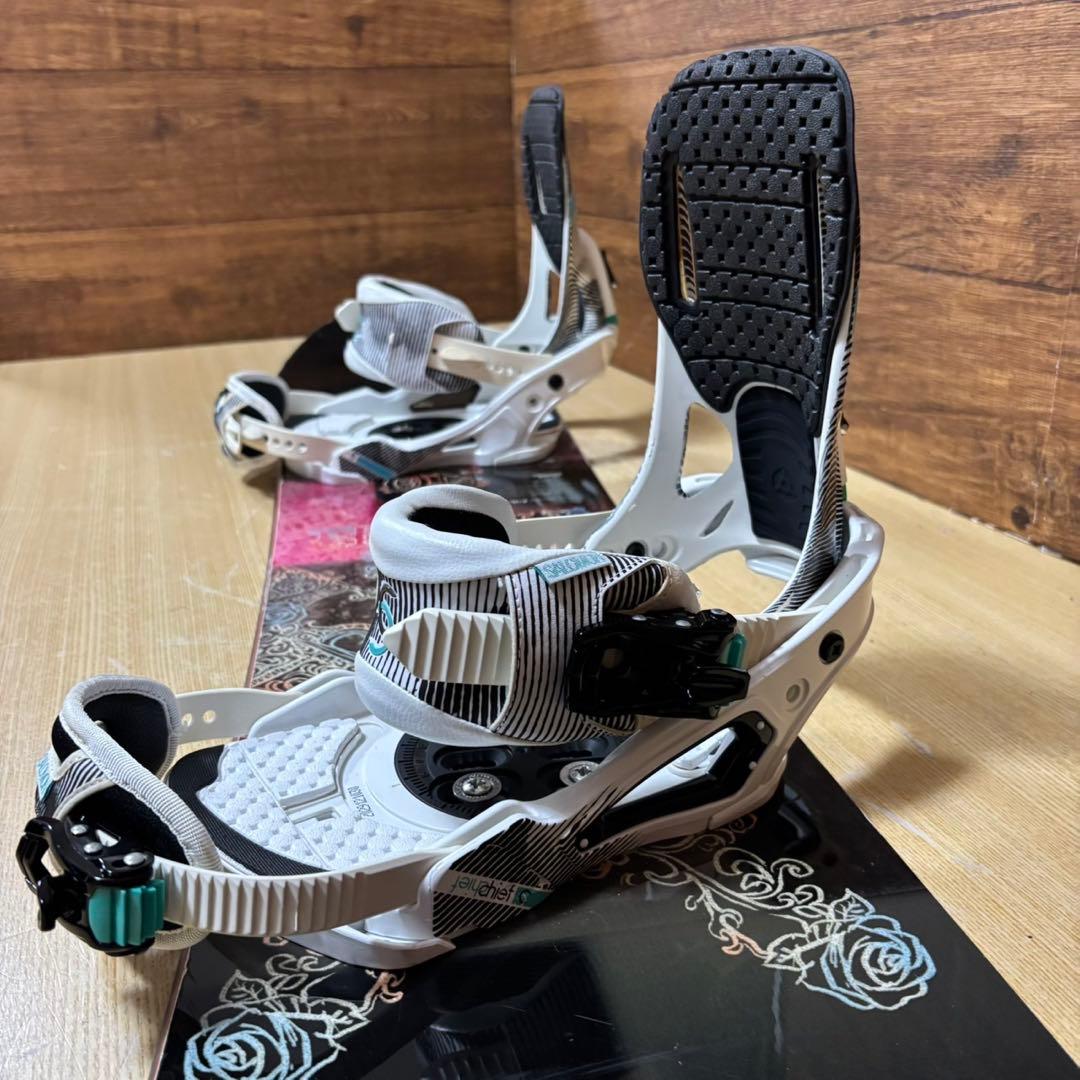 サブリナ　サロモン　レディース　スノーボード 2点セット 145cm かわいい