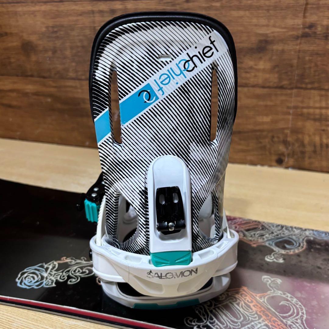 サブリナ　サロモン　レディース　スノーボード 2点セット 145cm かわいい