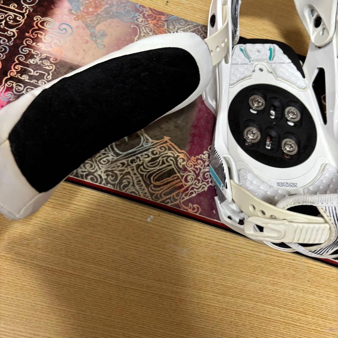 サブリナ　サロモン　レディース　スノーボード 2点セット 145cm かわいい