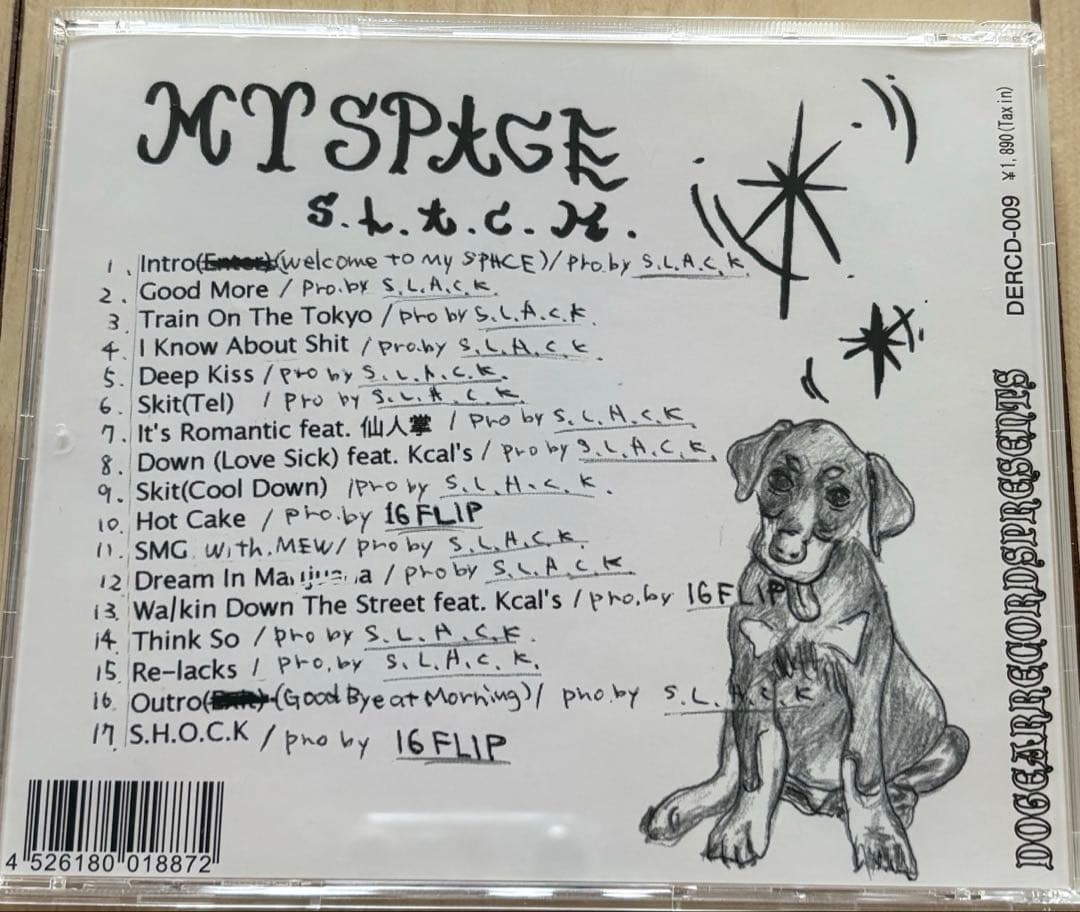 【帯付き美品】MY SPACE S.L.A.C.K.