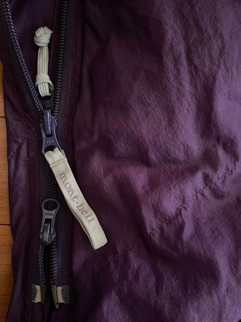 モンベル　超軽量　ダウンシュラフ　ULスパイラルダウンハガー#7