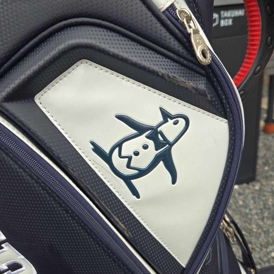 Munsingwear キャディバッグ EST 1983 ネイビー/ホワイト