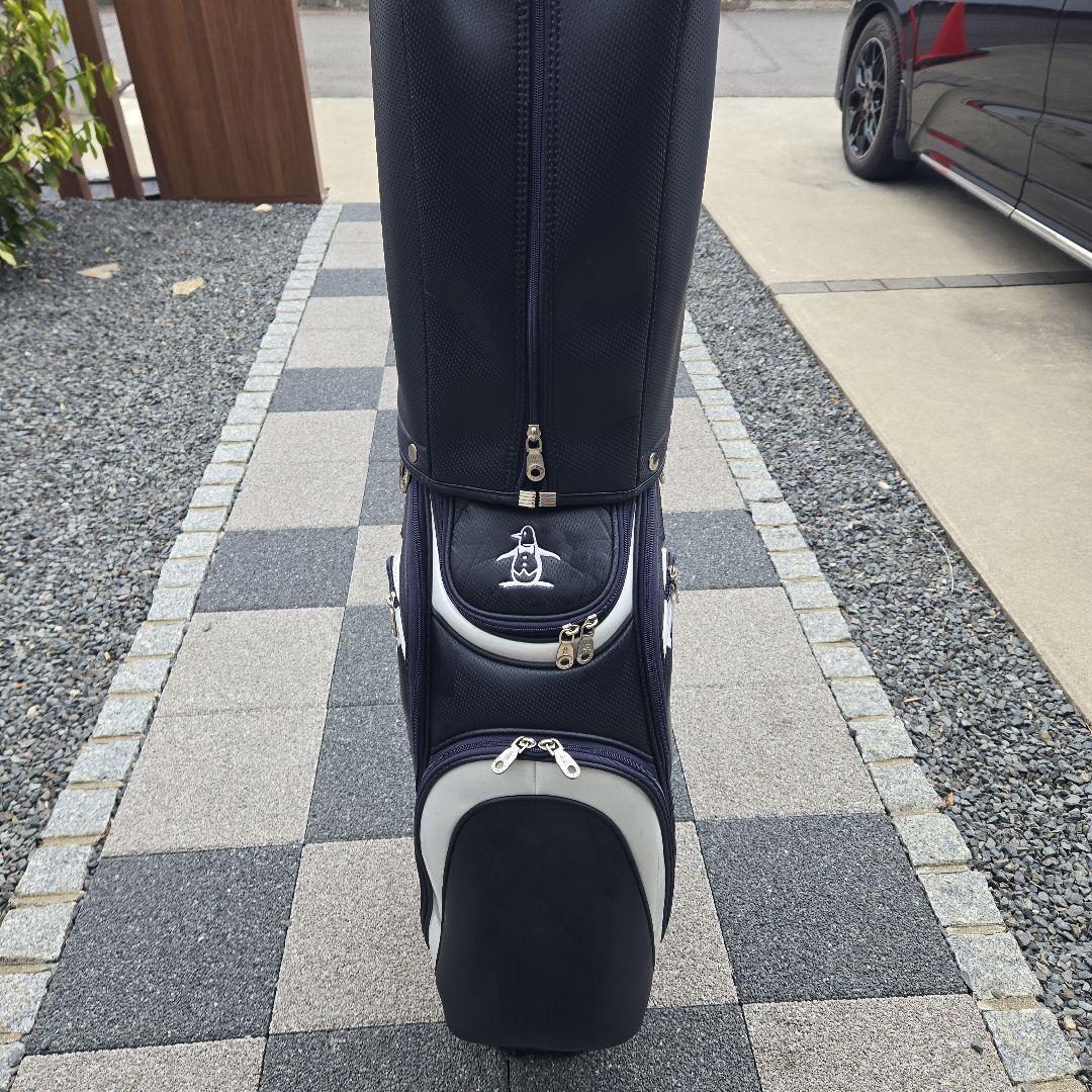 Munsingwear キャディバッグ EST 1983 ネイビー/ホワイト