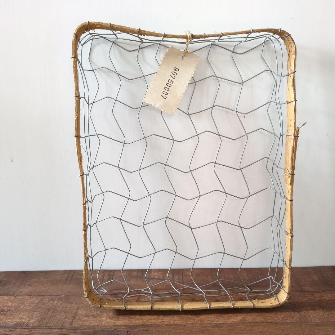 アンティーク風ワイヤーかご (9点セット)