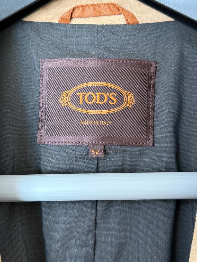 TOD'S テーラードジャケット ベージュ 52