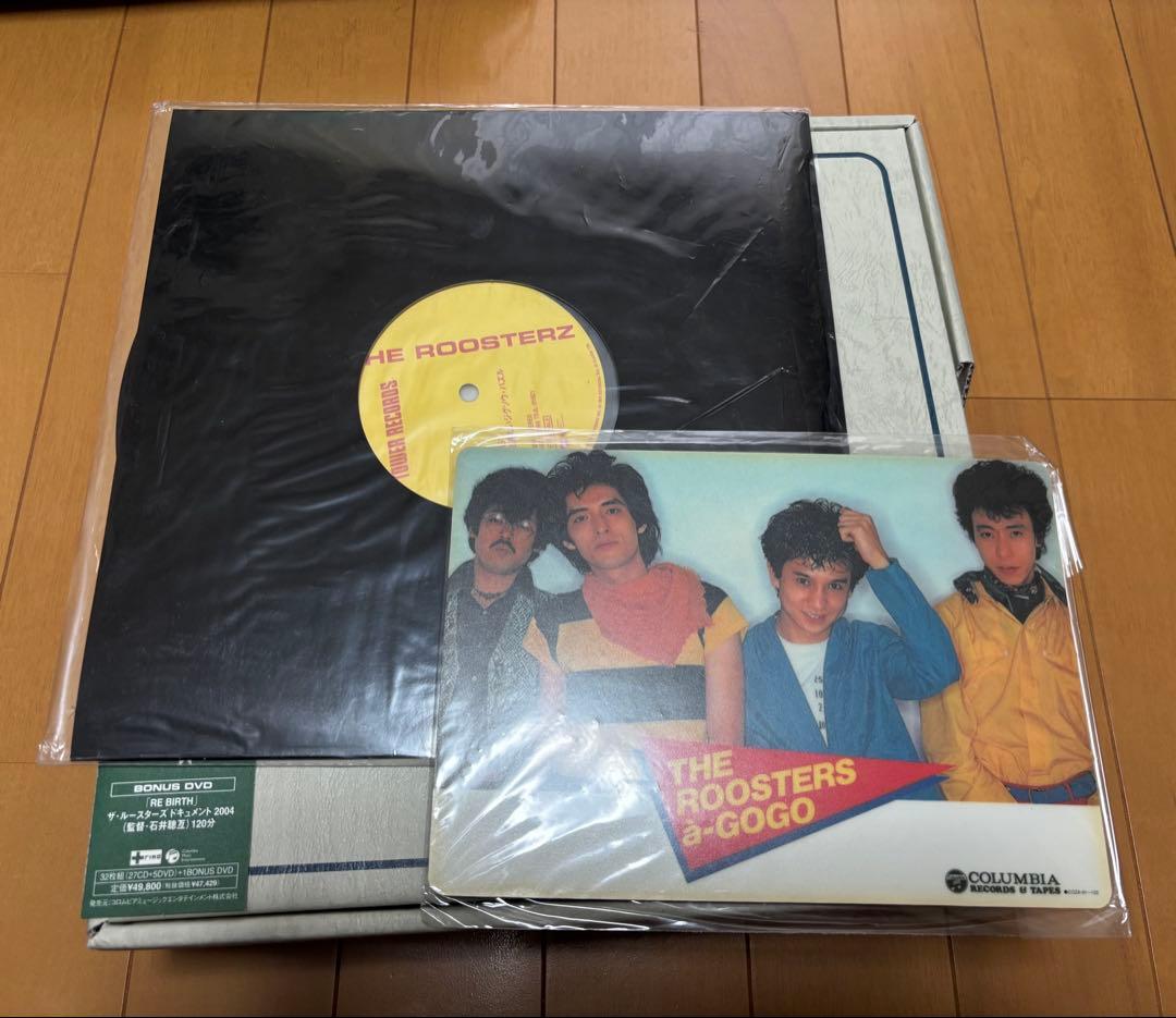 ザ・ルースターズ VIRUS SECURITY 限定レコード付き