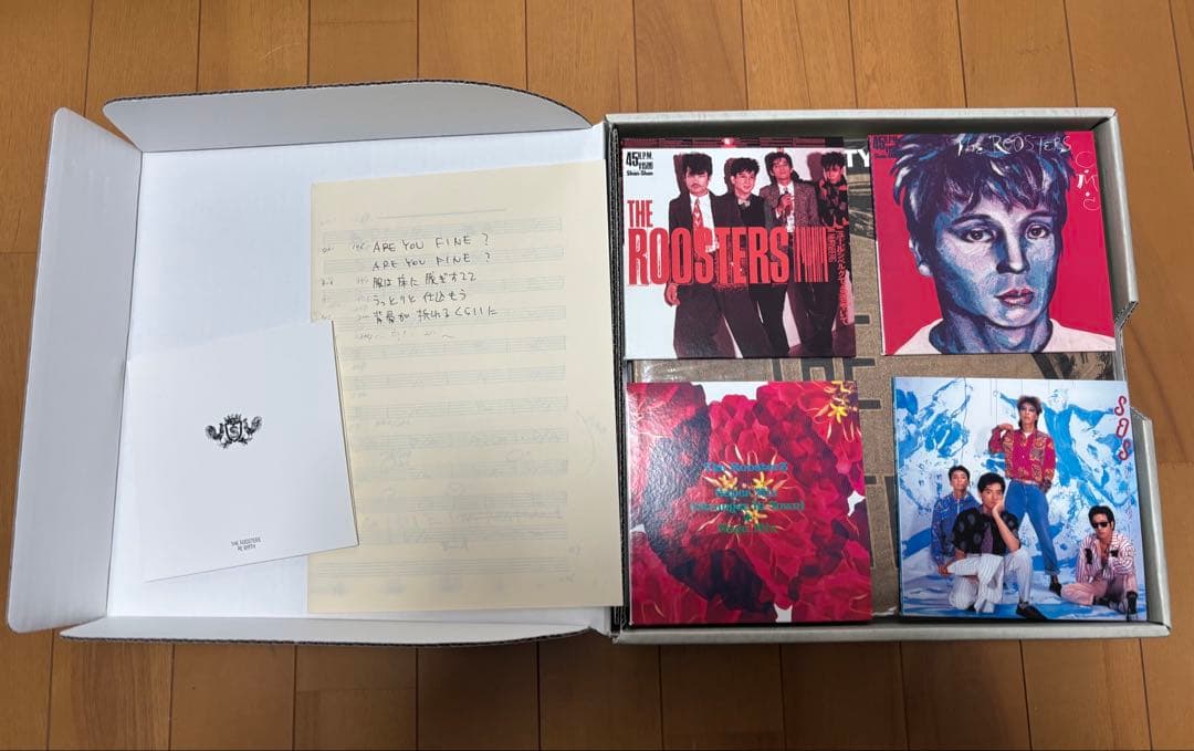 ザ・ルースターズ VIRUS SECURITY 限定レコード付き